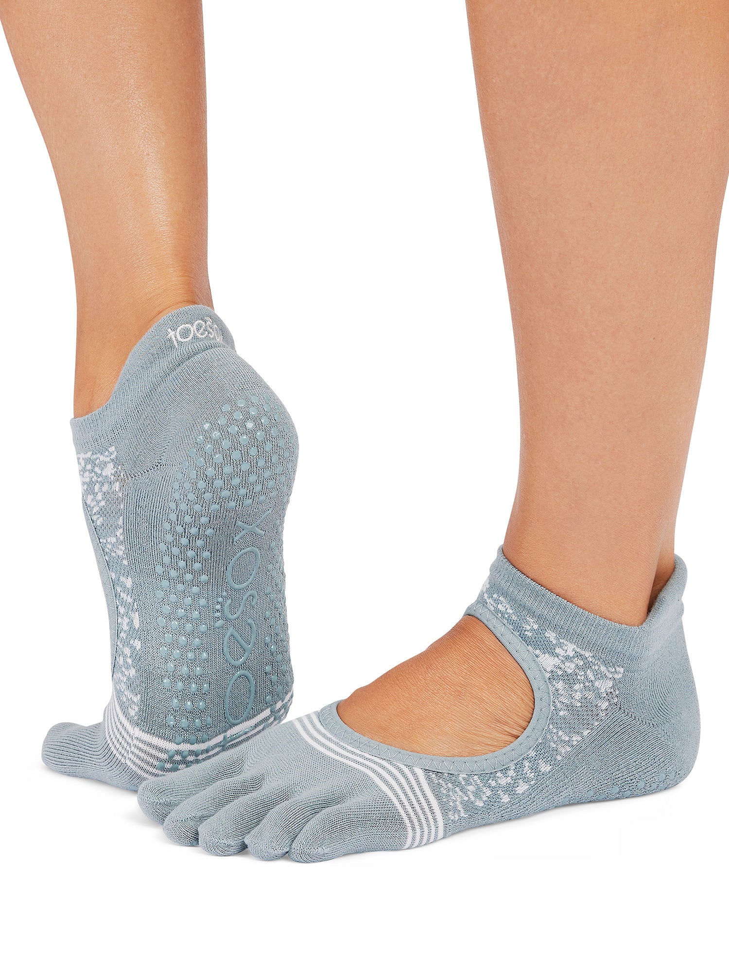 [SALE][ToeSox] Bellarina Tec ベラリナ テック（Full-Toe／つま先あり） グリップ ソックス ／ ヨガ ピラティス 滑り止め付 靴下 [GWS]