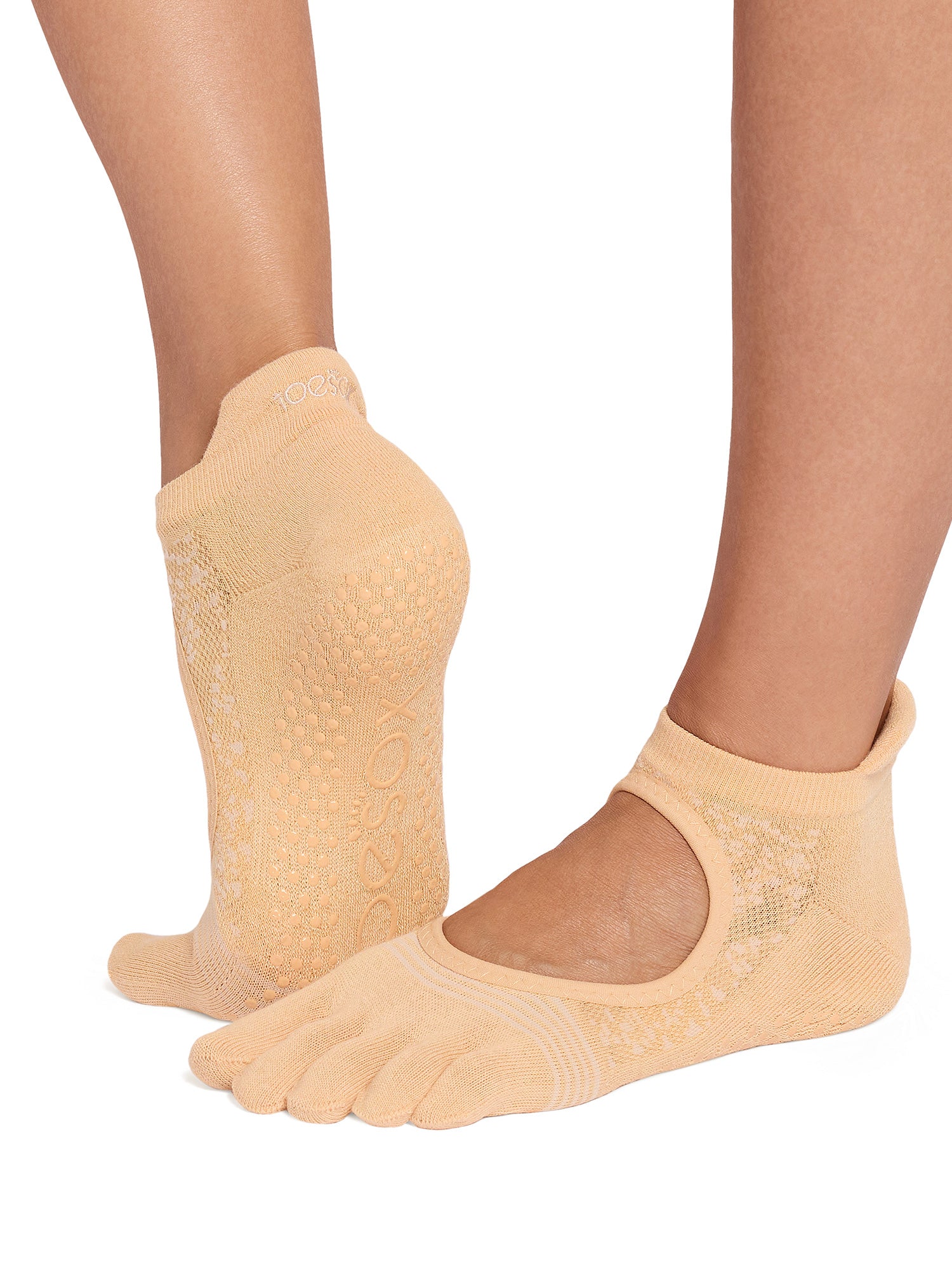[ToeSox] Bellarina Tec Bellarina Tech (Full-Toe) Grip Socks / Yoga Pilates Anti-Slip Socks 24FW