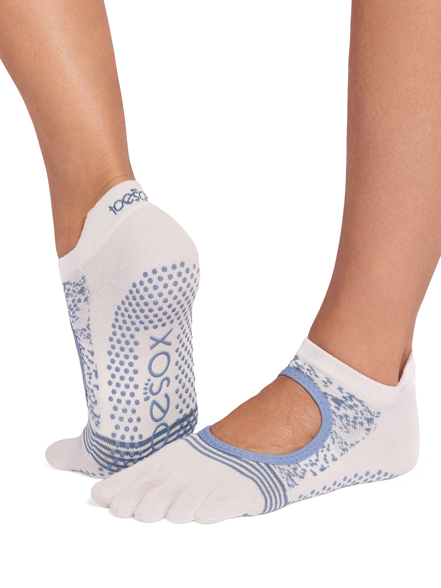 ToeSox] グリップ ソックス 5本指 ベラリナ テック（Full-Toe／つま先