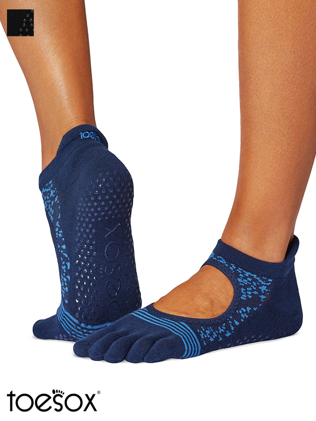 [ToeSox] Bellarina Tec Bellarina Tech (Full-Toe) Grip Socks / Yoga Pilates Anti-Slip Socks 24FW