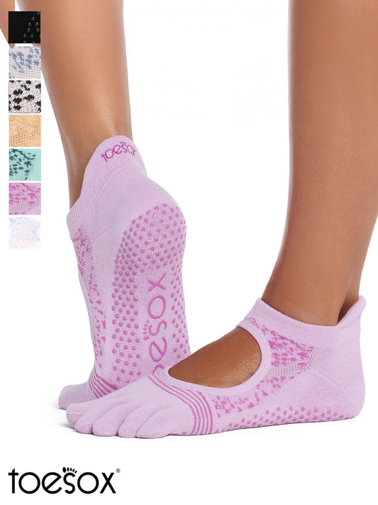 [ToeSox] Bellarina Tec ベラリナ テック（Full-Toe／つま先あり） グリップ ソックス ／ ヨガ ピラティス 滑り止め付 靴下 26FW_D1 CORE