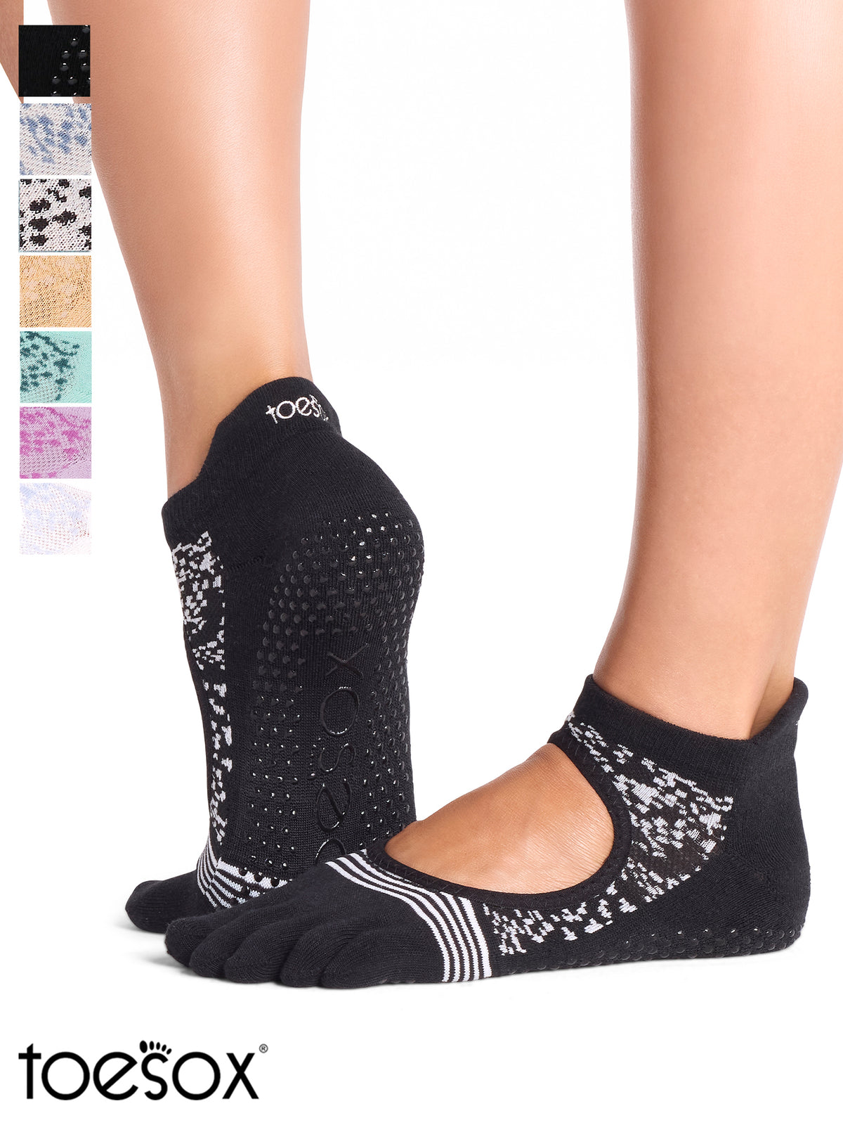 [ToeSox] Bellarina Tec Bellarina Tec (全趾/帶趾) 防滑襪/瑜珈普拉提防滑襪 24FW