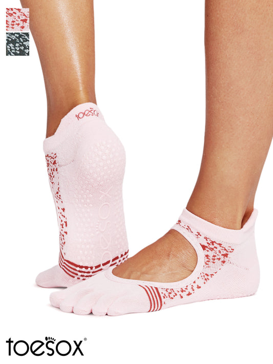 [SALE][ToeSox] Bellarina Tec ベラリナ テック（Full-Toe／つま先あり） グリップ ソックス ／ ヨガ ピラティス 滑り止め付 靴下 [GWS]