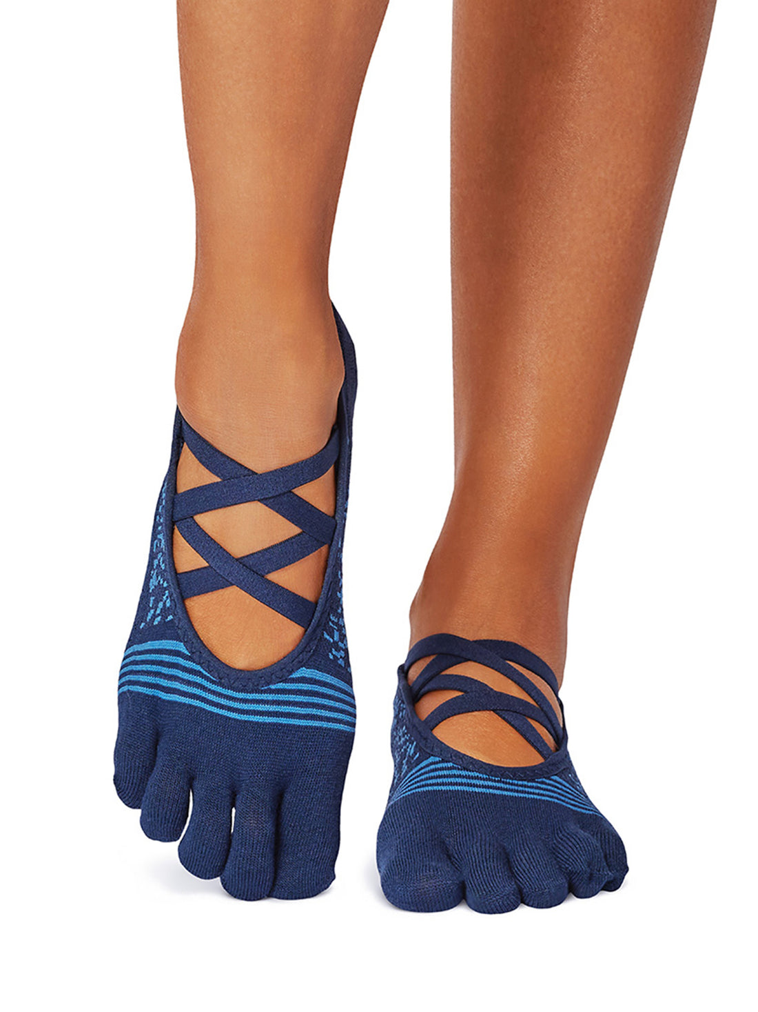 [ToeSox] Elle Tec Full-Toe Tech Grip Socks / Yoga Pilates Anti-Slip Socks 24FW