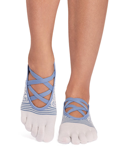 [ToeSox] Elle Tec エル テック（Full-Toe／つま先あり） テック グリップ ソックス／ ヨガ ピラティス 滑り止め付 靴下 26SS_D1 CORE