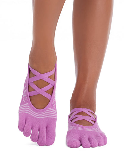 [ToeSox] Elle Tec Elle Tec (全趾/帶趾) Tech Grip 襪子/瑜珈普拉提防滑襪 24FW