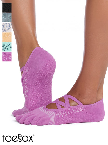 [ToeSox] Elle Tec Elle Tec (全趾/帶趾) Tech Grip 襪子/瑜珈普拉提防滑襪 24FW
