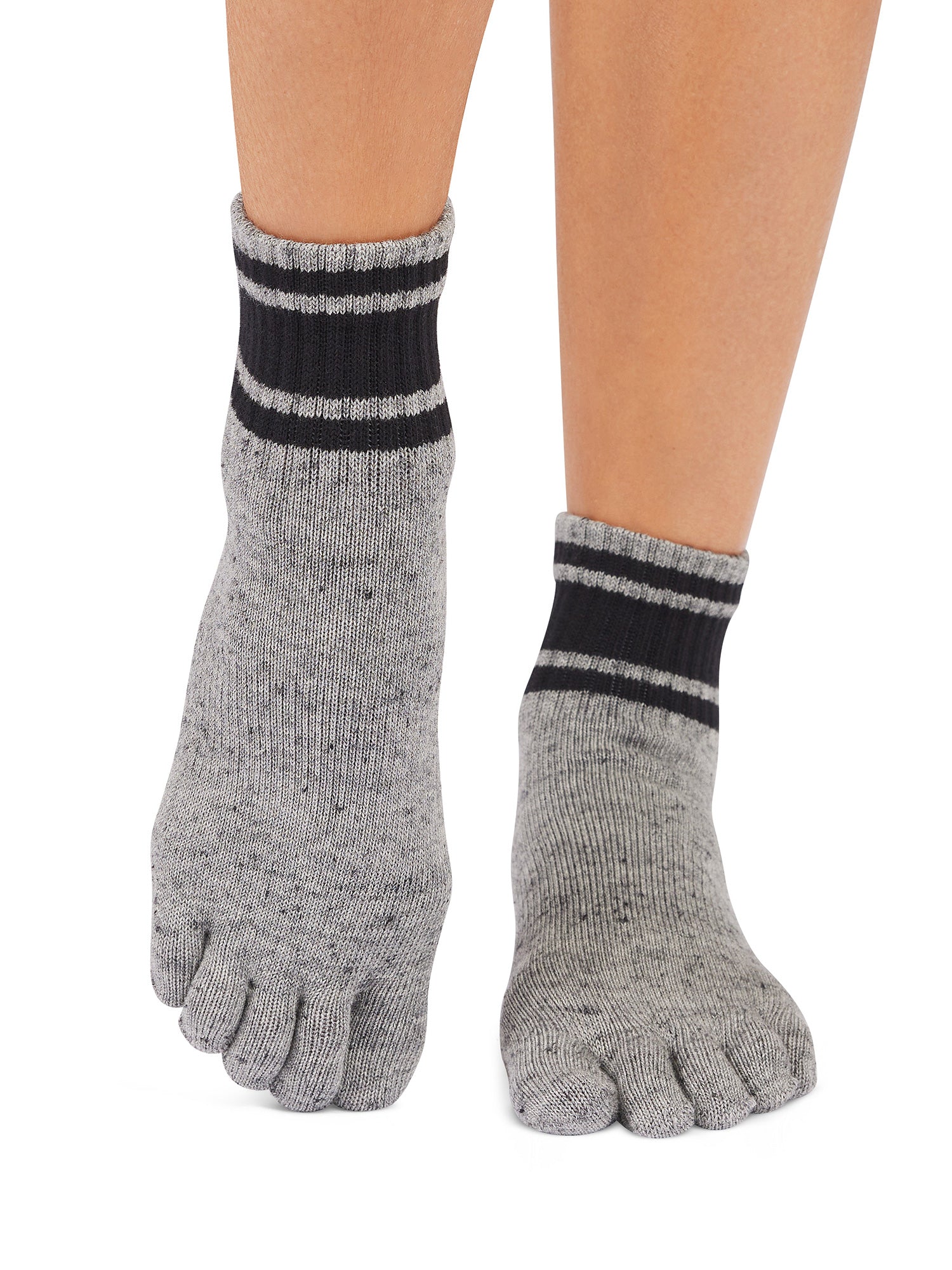 [ToeSox] Melody (Full-Toe) Grip Socks / Yoga Pilates Non-slip Socks Crew Length 24FW_D3