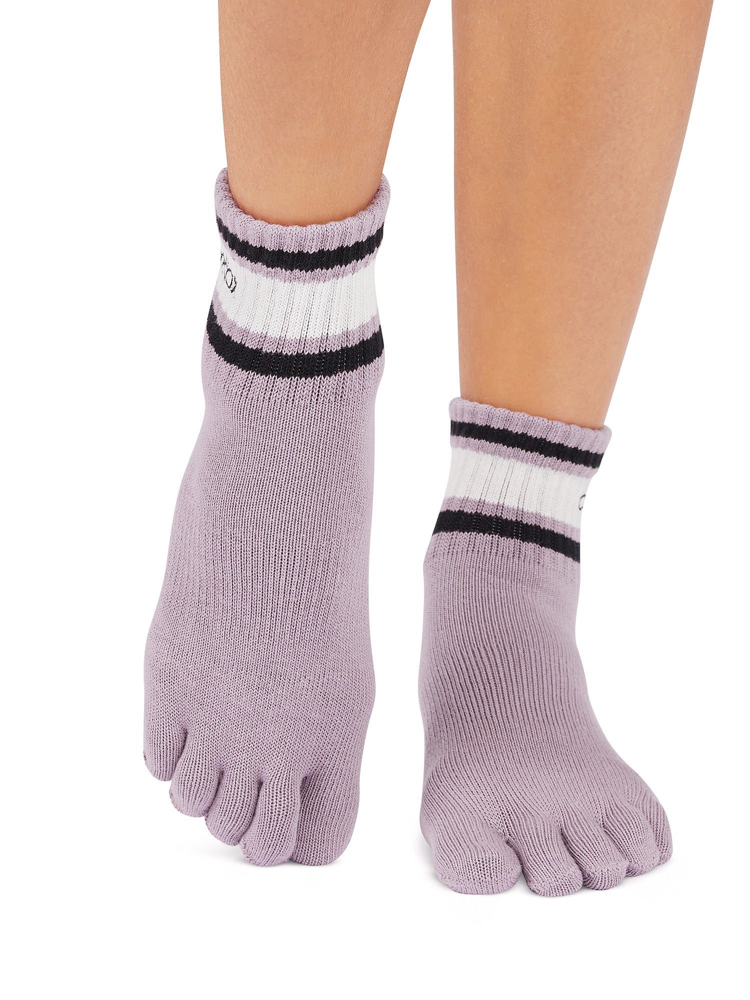 [ToeSox] Melody（全趾/帶趾）握力襪/瑜珈普拉提防滑襪圓領 24FW
