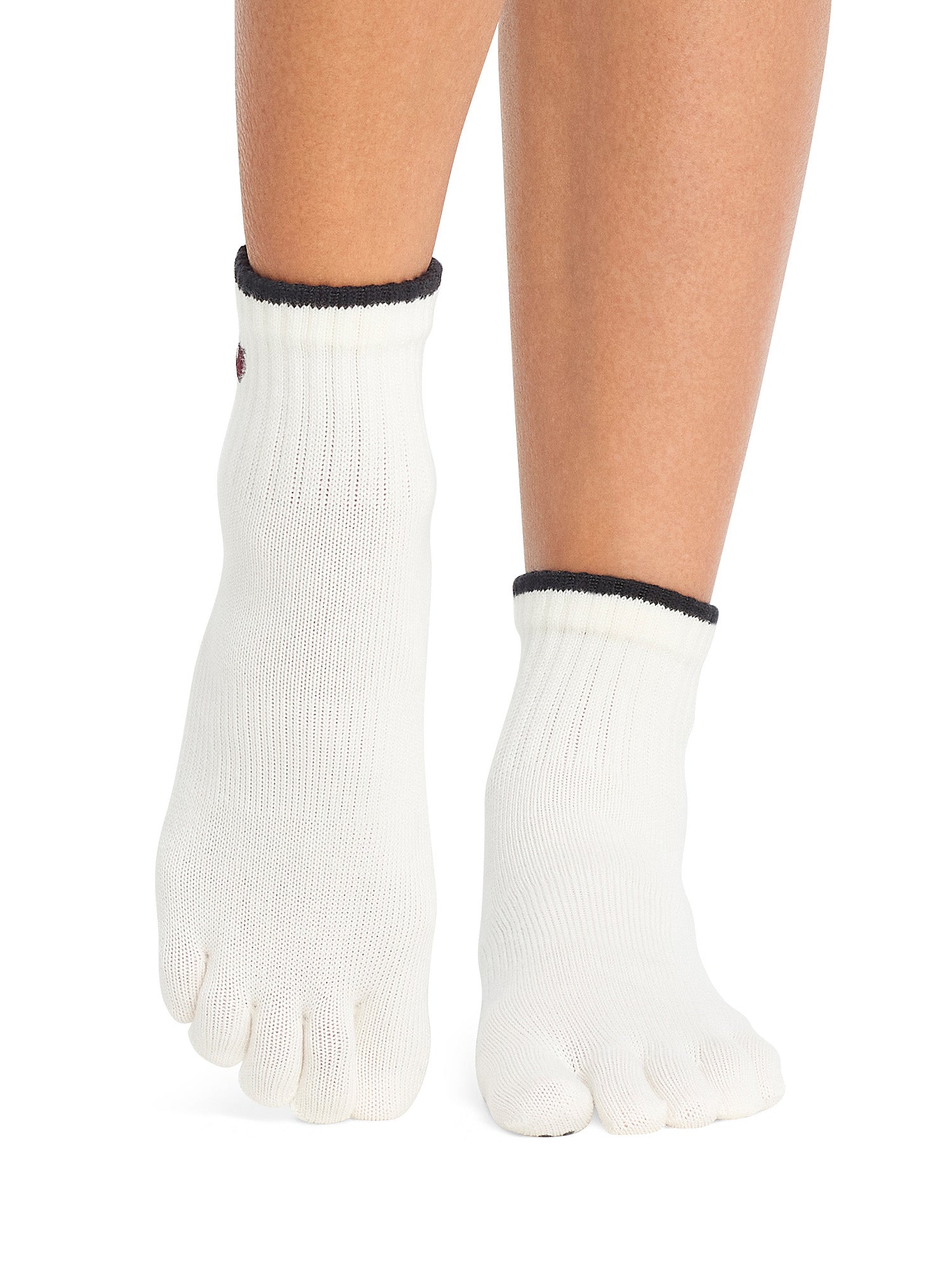 [ToeSox] Melody (Full-Toe) Grip Socks / Yoga Pilates Non-slip Socks Crew Length 24FW_D3