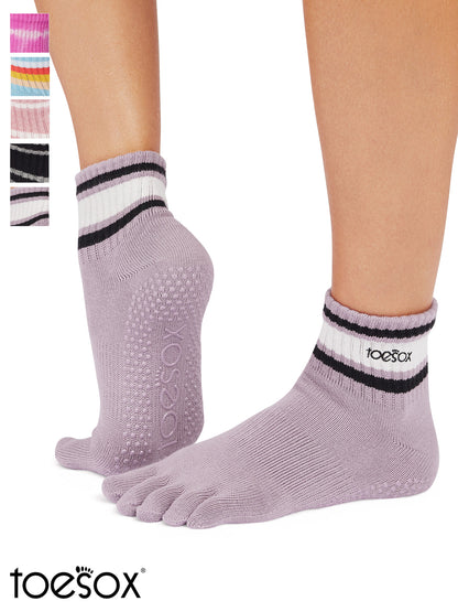 [ToeSox] Melody（全趾/帶趾）握力襪/瑜珈普拉提防滑襪圓領 24FW