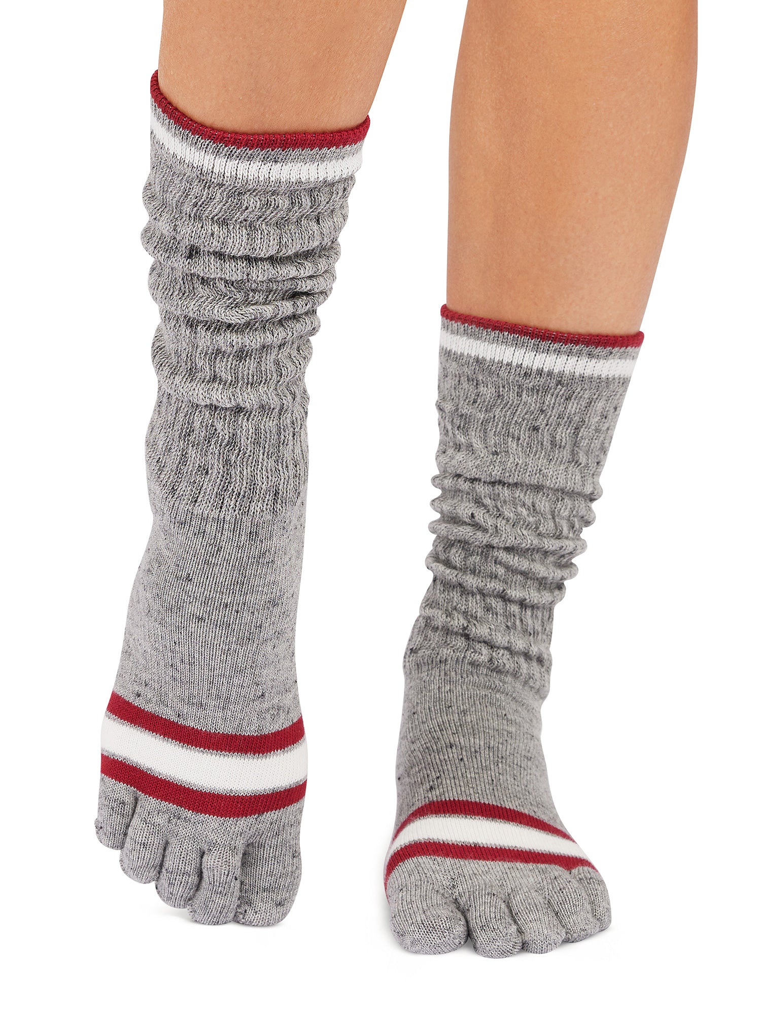[ToeSox] Slouch Slouch（全趾/趾）抓地襪/瑜珈普拉提防滑襪圓領 24FW