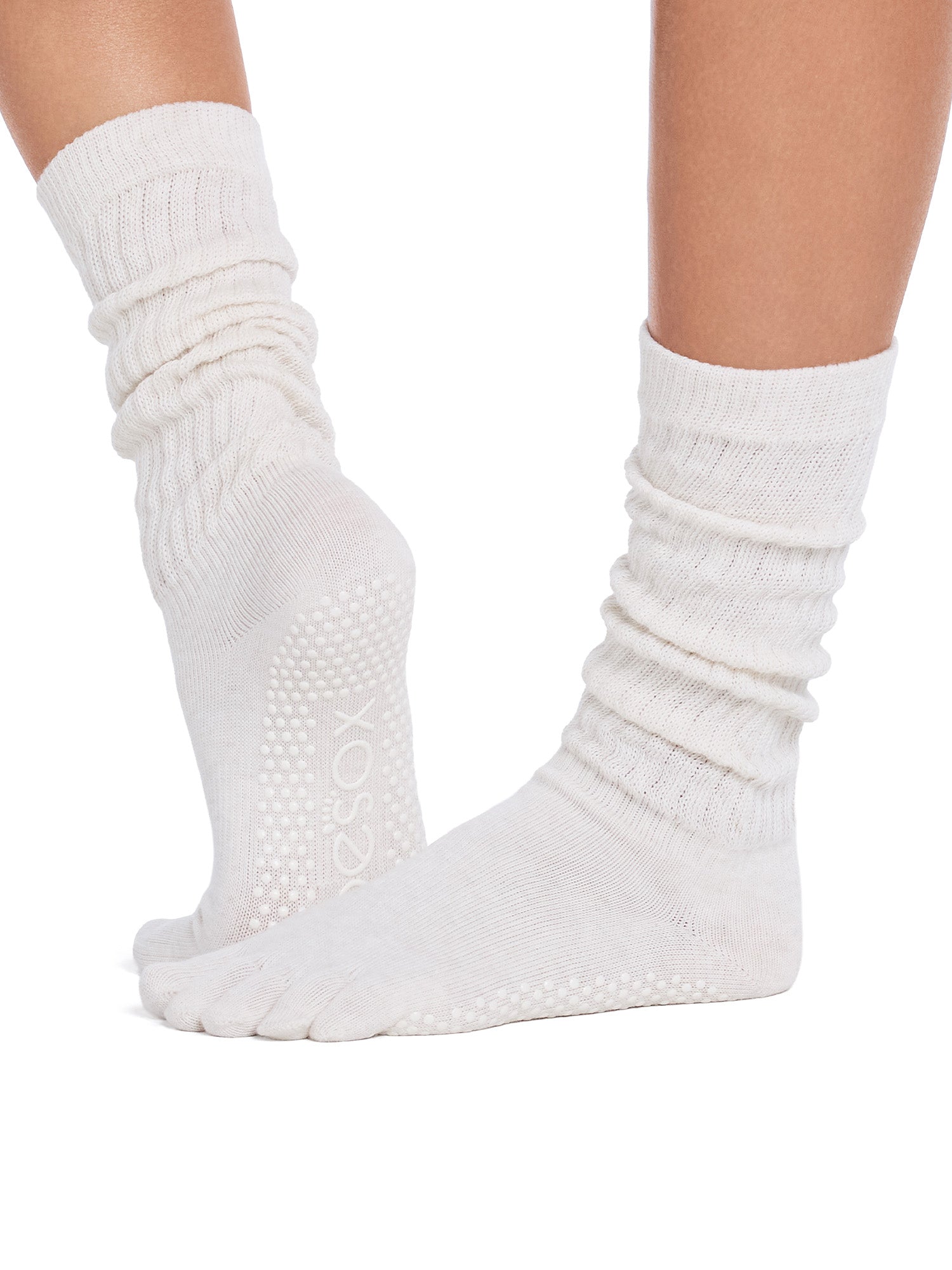 [ToeSox] Slouch Slouch（全趾/趾）抓地襪/瑜珈普拉提防滑襪圓領 24FW