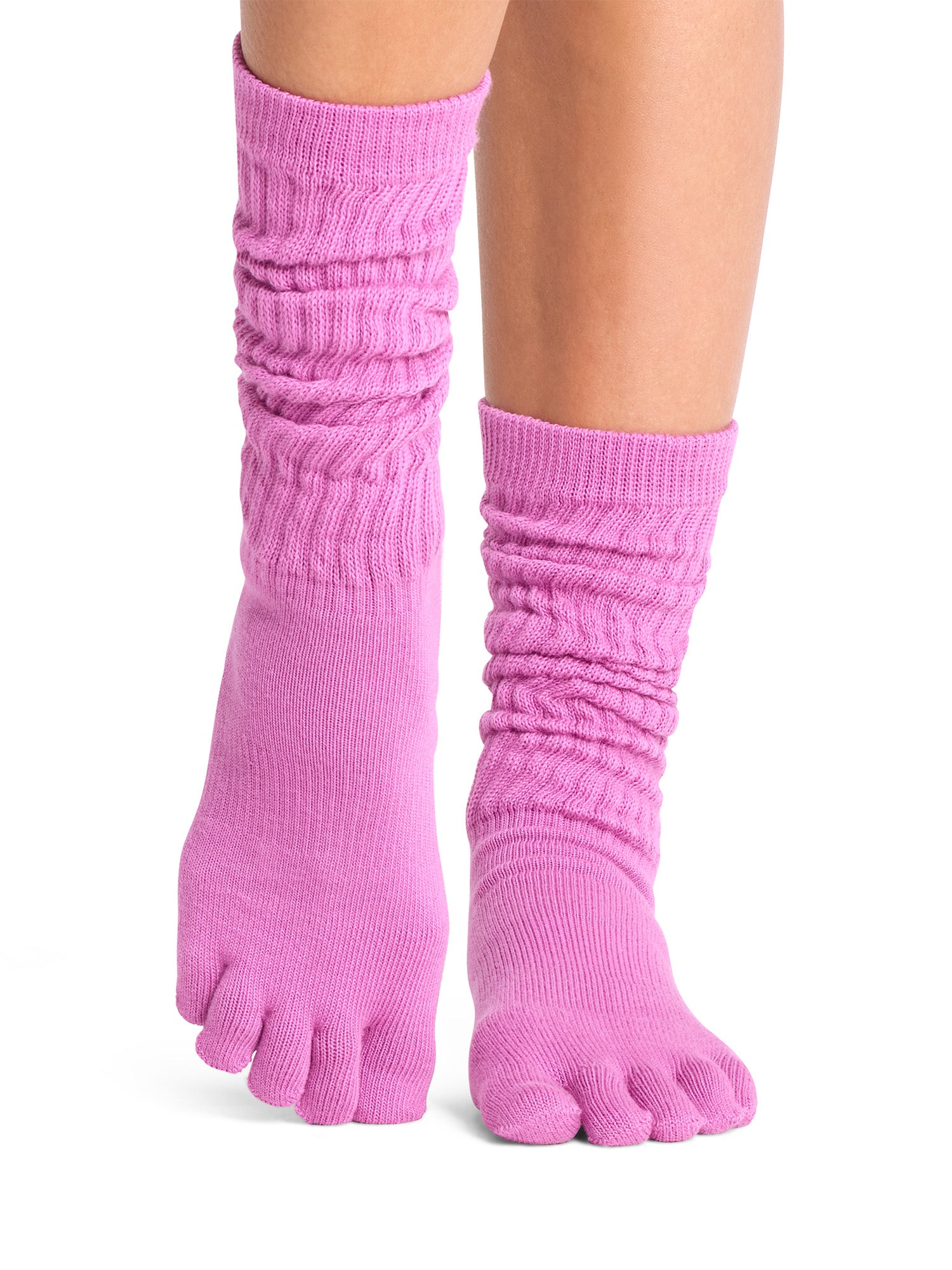 [ToeSox] Slouch Slouch（全趾/趾）抓地襪/瑜珈普拉提防滑襪圓領 24FW