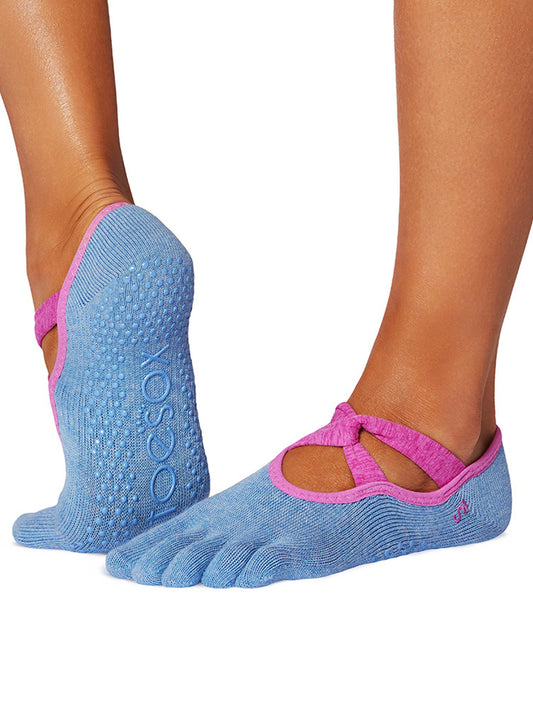 [SALE][ToeSox] Ivy アイビー（Full-Toe／つま先あり） グリップ ソックス ／ ヨガ ピラティス 滑り止め付 靴下 [GWS]