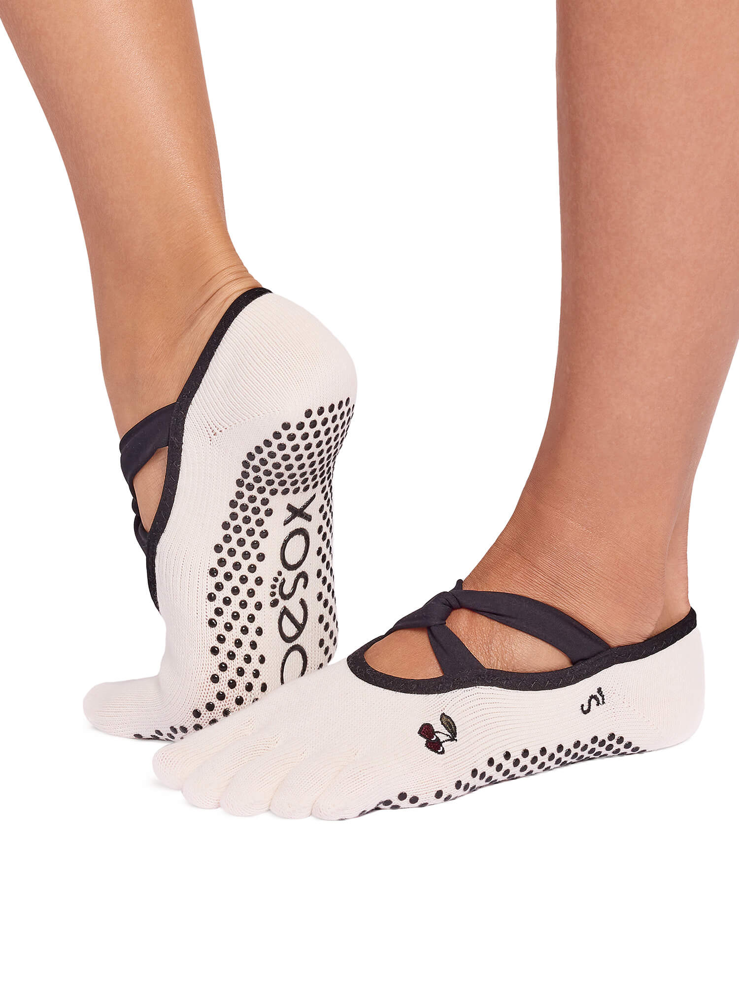 [ToeSox] Ivy アイビー（Full-Toe／つま先あり） グリップ ソックス ／ ヨガ ピラティス 滑り止め付 靴下 26SS_D1