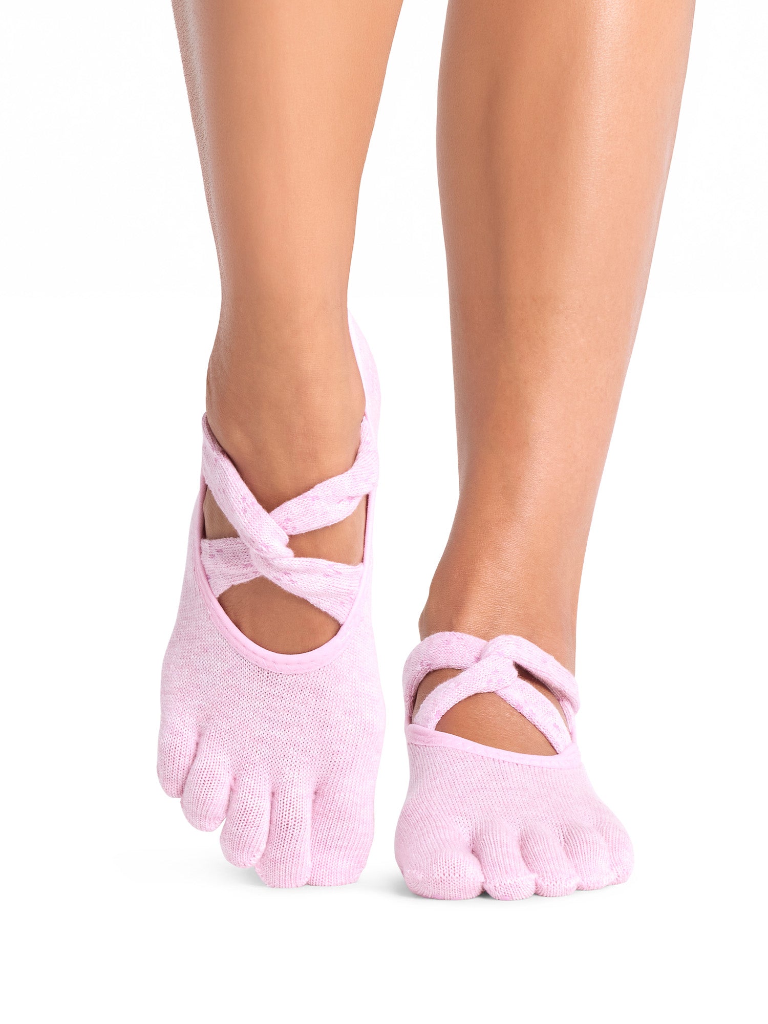 [ToeSox] Ivy アイビー（Full-Toe／つま先あり） グリップ ソックス ／ ヨガ ピラティス 滑り止め付 靴下 26FW_D1