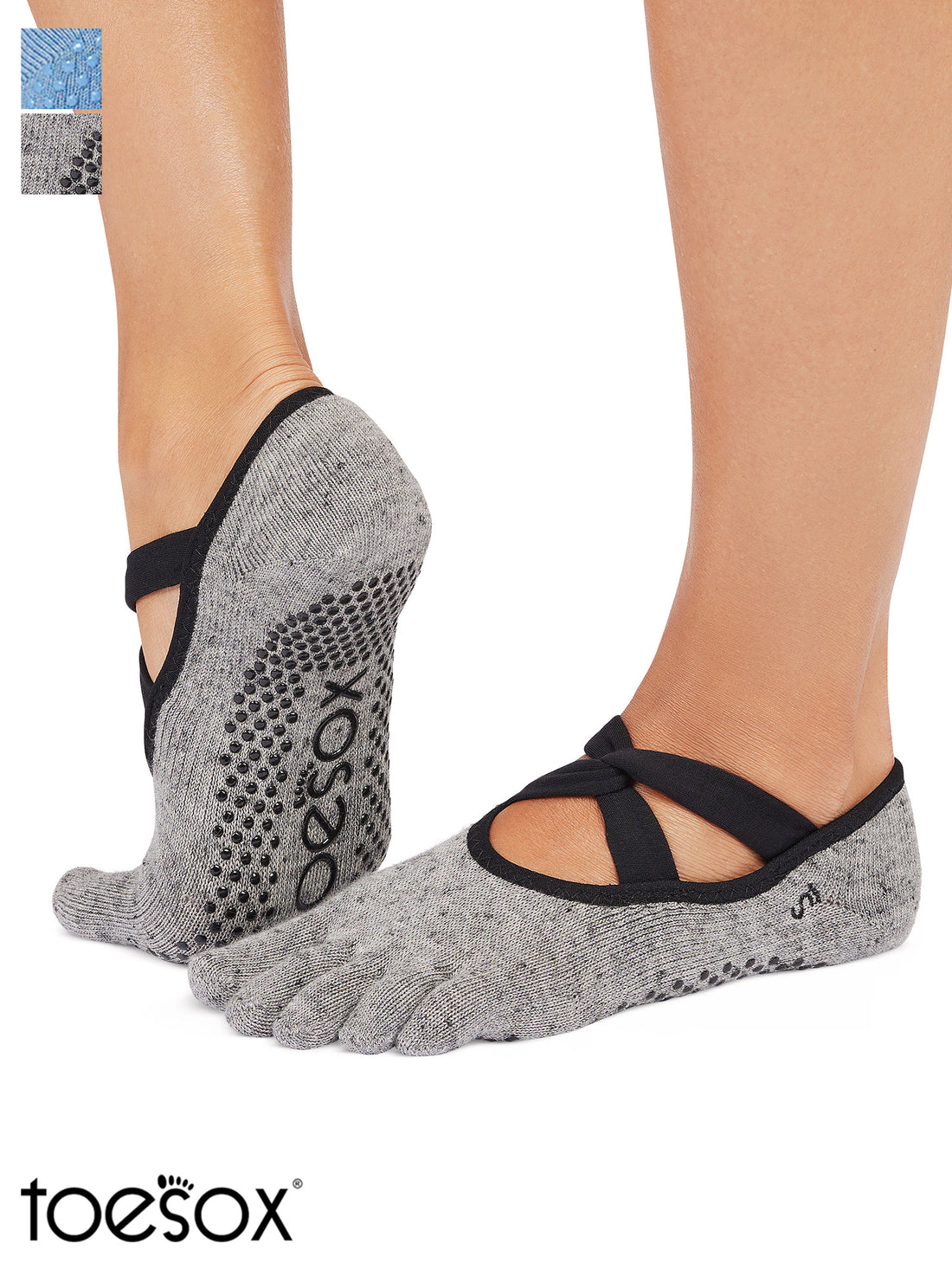 [ToeSox] Ivy (Full-Toe) Grip Socks / Yoga Pilates Anti-Slip Socks 24FW