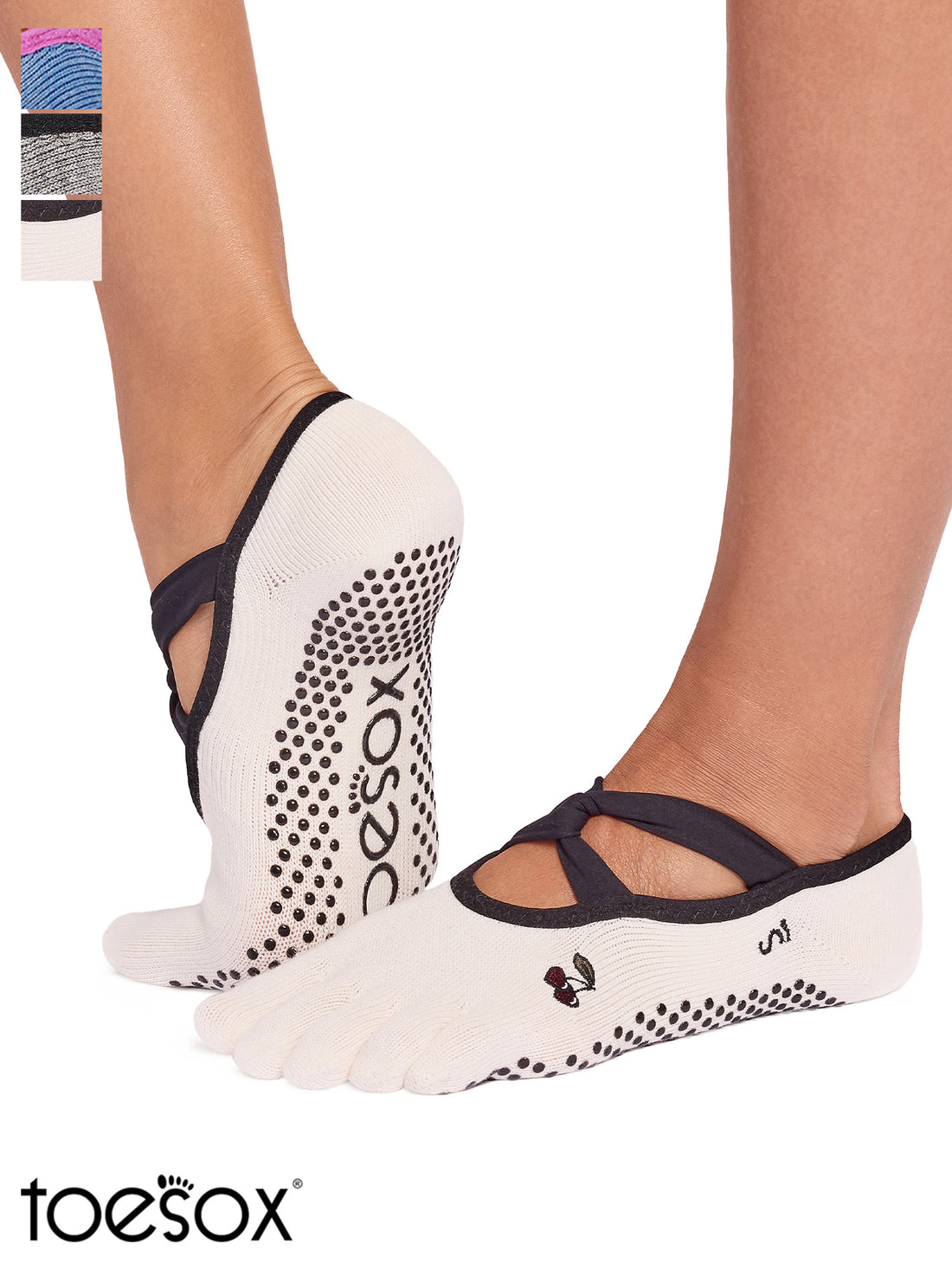 [ToeSox] Ivy (全趾/帶趾) 防滑襪/瑜珈皮拉提斯防滑襪 24FW