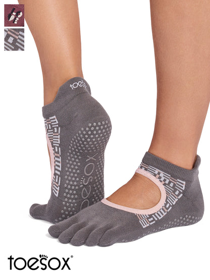 [ToeSox] Bellarina Ultra Fine Knit ベラリナ ウルトラファインニット（Full-Toe／つま先あり） グリップ ソックス ／ ヨガ ピラティス 滑り止め付 靴下 26SS_D2