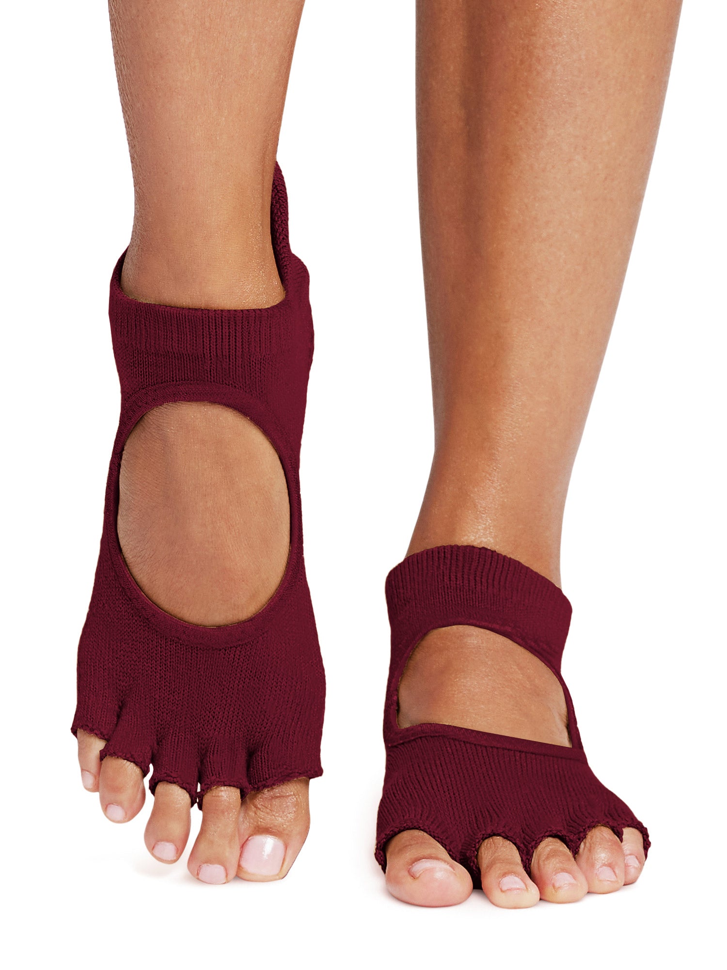 [ToeSox] Bellarina Half-Toe Grip Socks / Yoga Pilates Anti-Slip Socks 24FW_D3