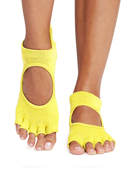 [ToeSox] Bellarina Half-Toe Grip Socks / Yoga Pilates Anti-Slip Socks 24FW_D3