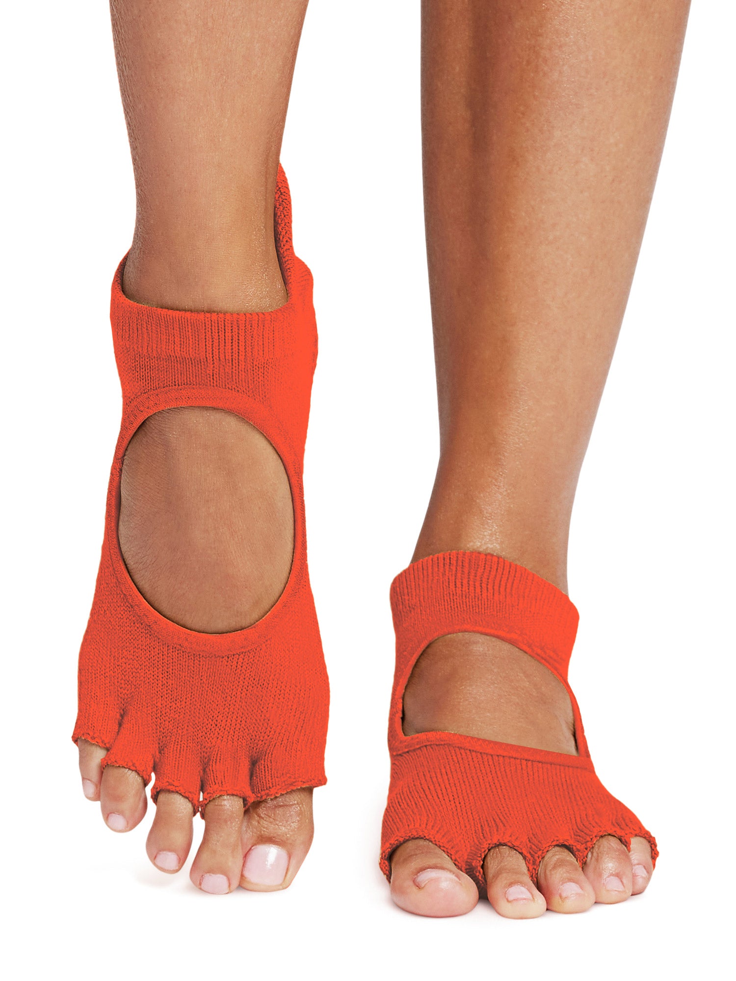 [ToeSox] Bellarina Half-Toe Grip Socks / Yoga Pilates Anti-Slip Socks 24FW_D3