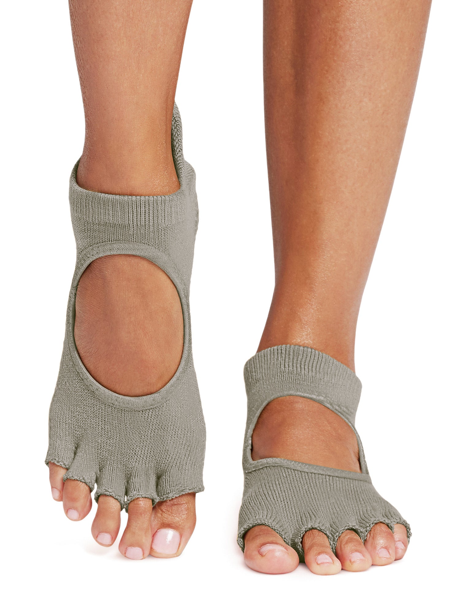 [ToeSox] Bellarina Half-Toe Grip Socks / Yoga Pilates Anti-Slip Socks 24FW_D3