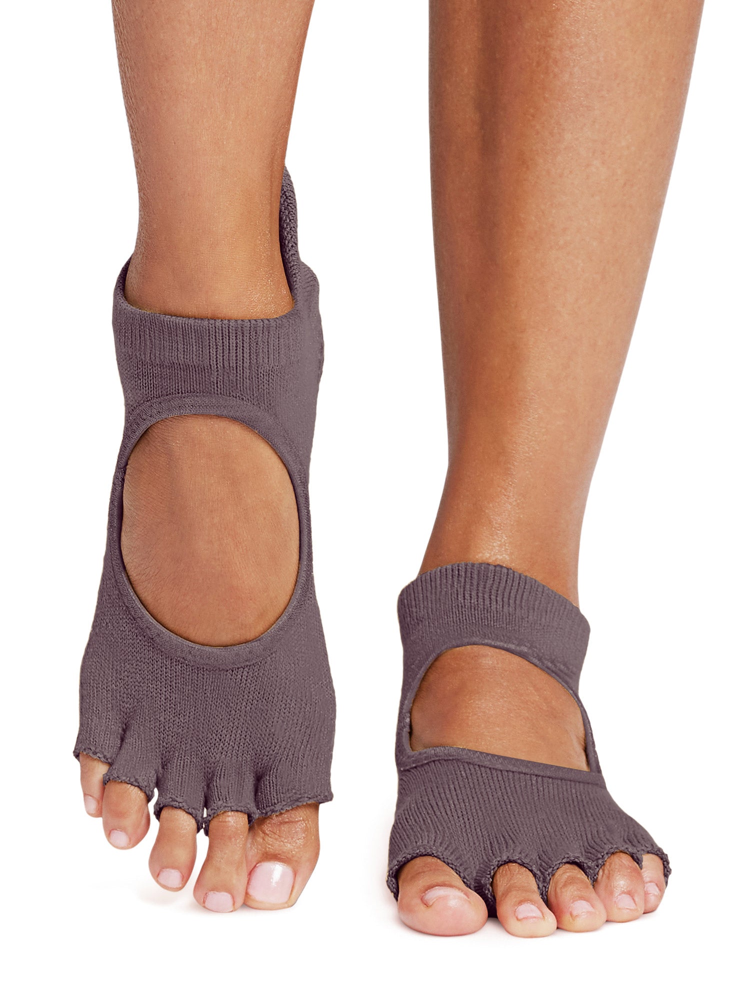 [ToeSox] Bellarina Half-Toe Grip Socks / Yoga Pilates Anti-Slip Socks 24FW_D3