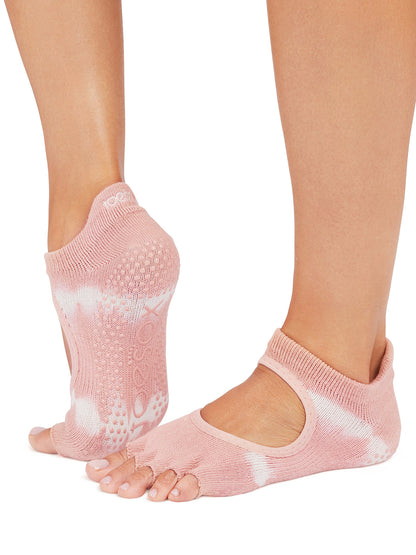 [ToeSox] Bellarina ベラリナ（Half-Toe／つま先なし） グリップ ソックス ／ ヨガ ピラティス 滑り止め付 靴下 25FW_D2