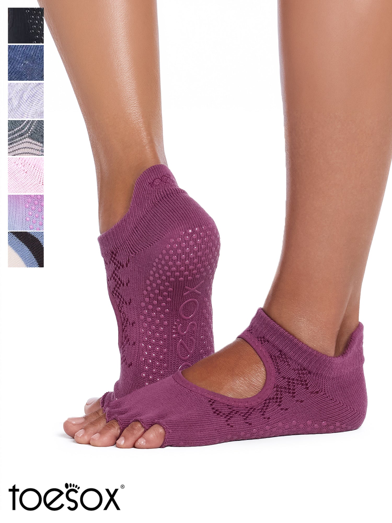 ToeSox トゥソックス ｜5本指 滑らない ピラティス靴下 – Toesox トゥ