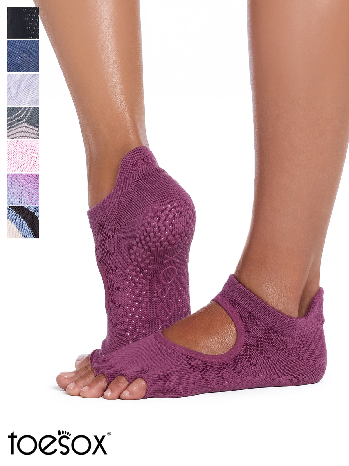 [ToeSox] Bellarina (半趾/無趾) 防滑襪/瑜珈皮拉提斯防滑襪 24FW