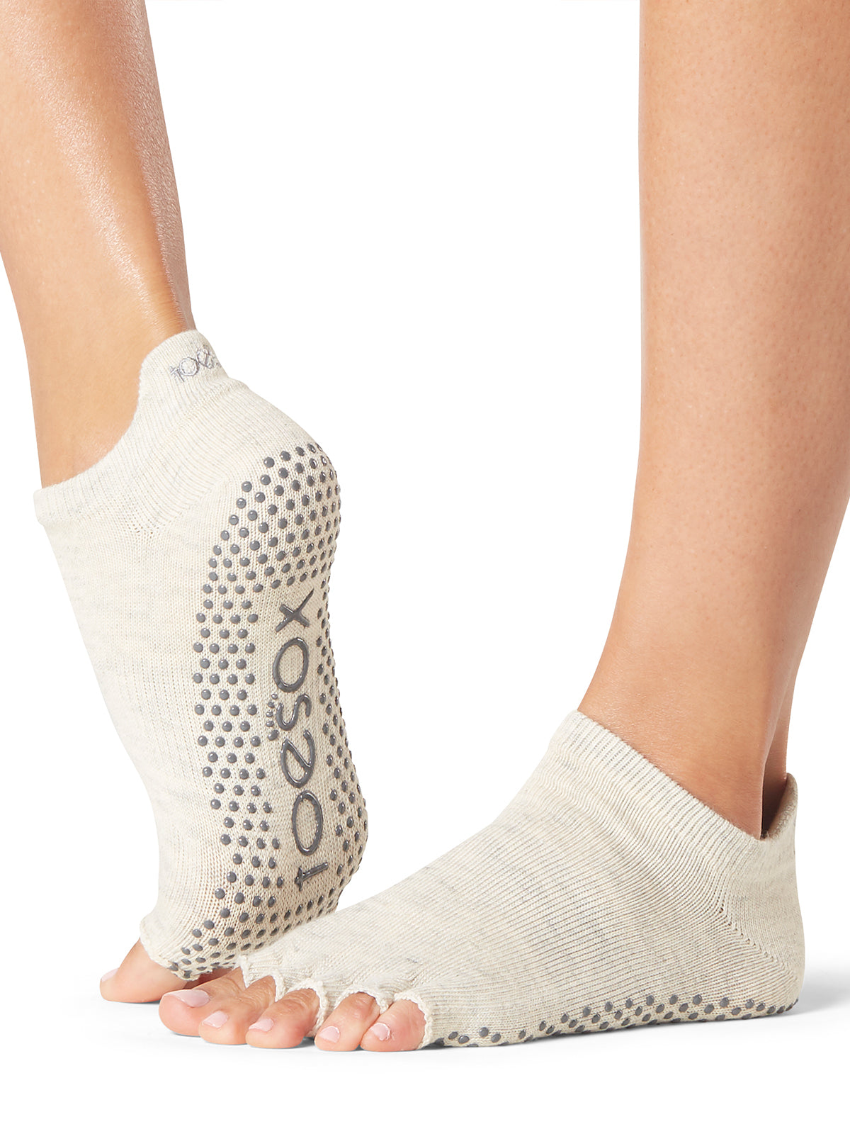 [ToeSox] Low Rise (Half-Toe) Grip Socks / Yoga Pilates Anti-Slip Socks 24FW_D3