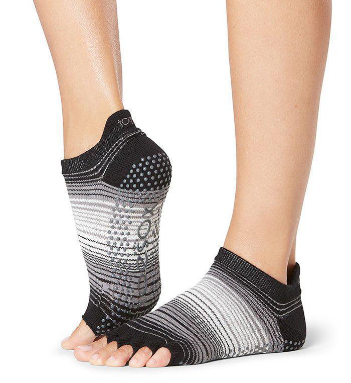 [SALE][ToeSox] Low Rise ローライズ（Half-Toe／つま先なし） グリップ ソックス ／ ヨガ ピラティス 滑り止め付 靴下 [GWS]