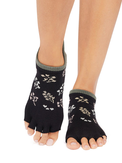 [ToeSox] Low Rise (Half-Toe) Grip Socks / Yoga Pilates Anti-Slip Socks 24FW_D3