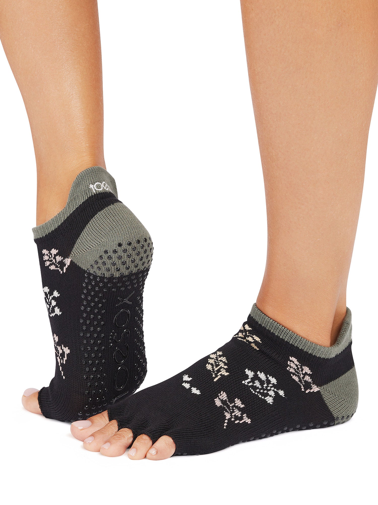 [ToeSox] Low Rise (Half-Toe) Grip Socks / Yoga Pilates Anti-Slip Socks 24FW_D3