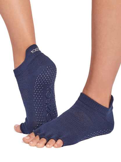 [ToeSox] Low Rise (Half-Toe) Grip Socks / Yoga Pilates Anti-Slip Socks 24FW_D3