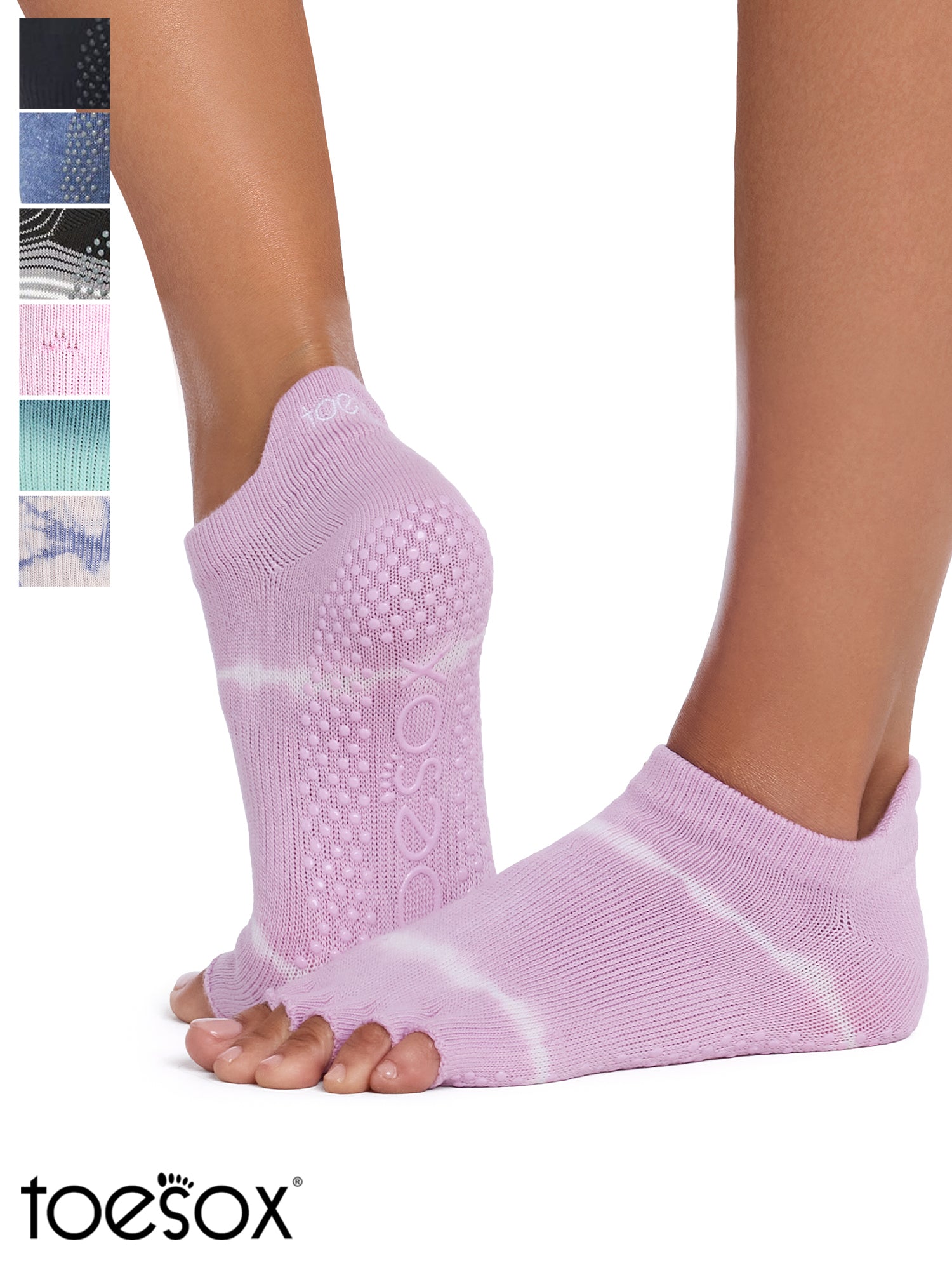 [ToeSox] 低腰（半趾/無趾）防滑襪/瑜珈皮拉提斯防滑襪 24FW