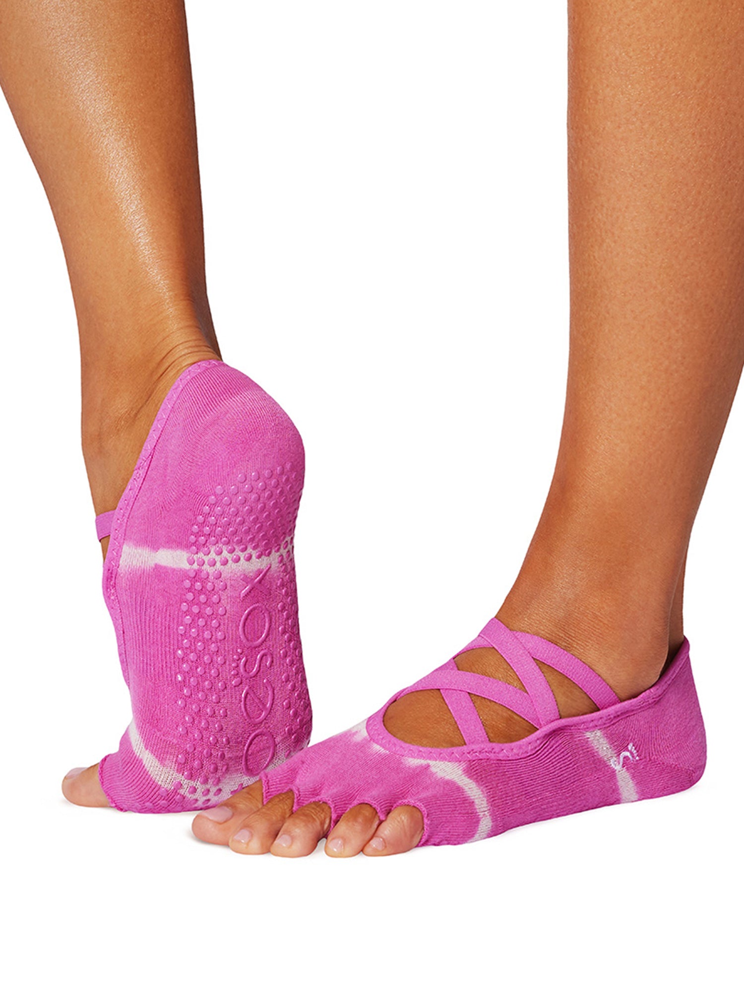 [ToeSox] Elle (Half-Toe) Grip Socks / Yoga Pilates Anti-Slip Socks 24FW_D3