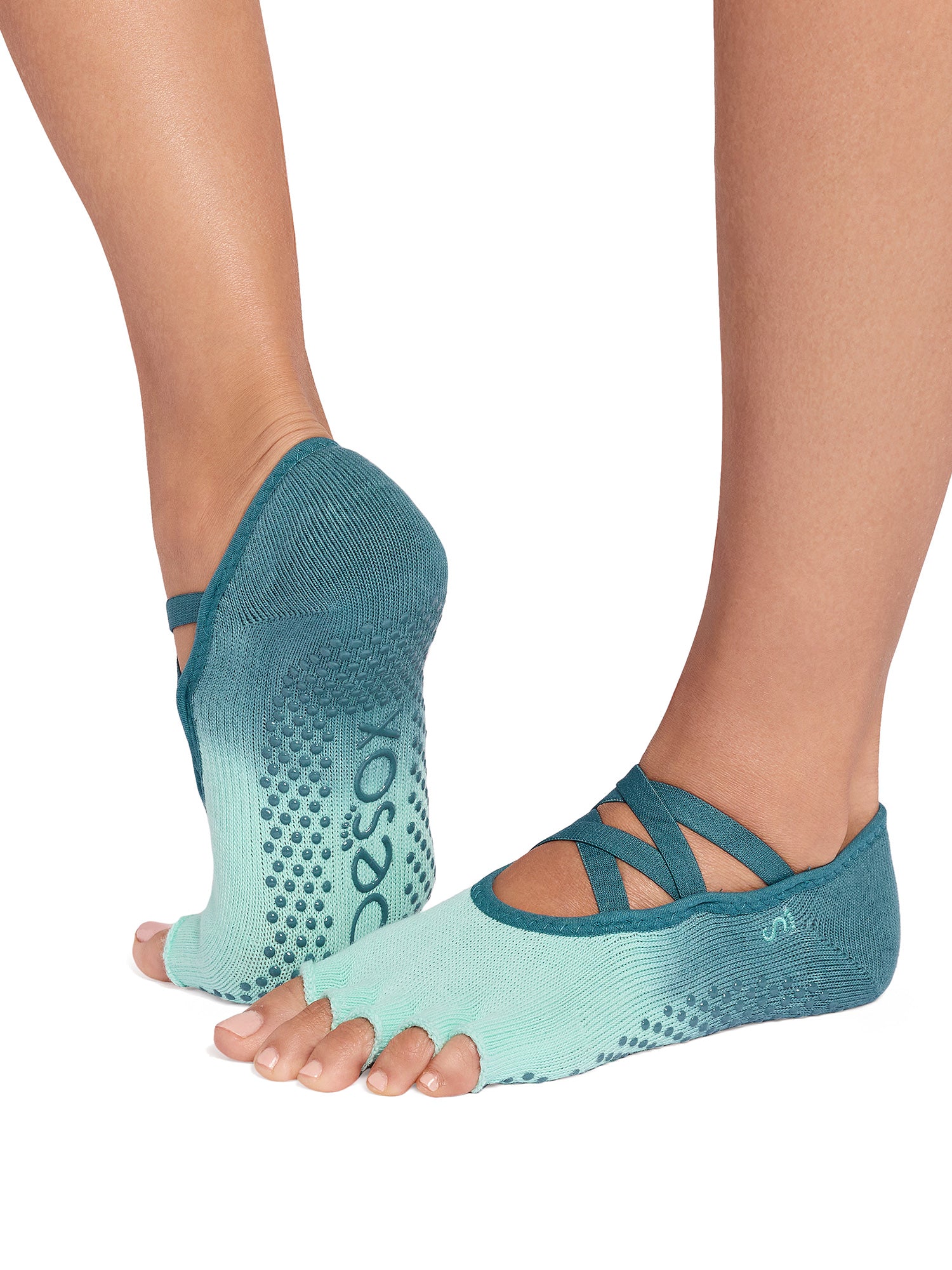 [ToeSox] Elle (Half-Toe) Grip Socks / Yoga Pilates Non-Slip Socks 26SS_D2