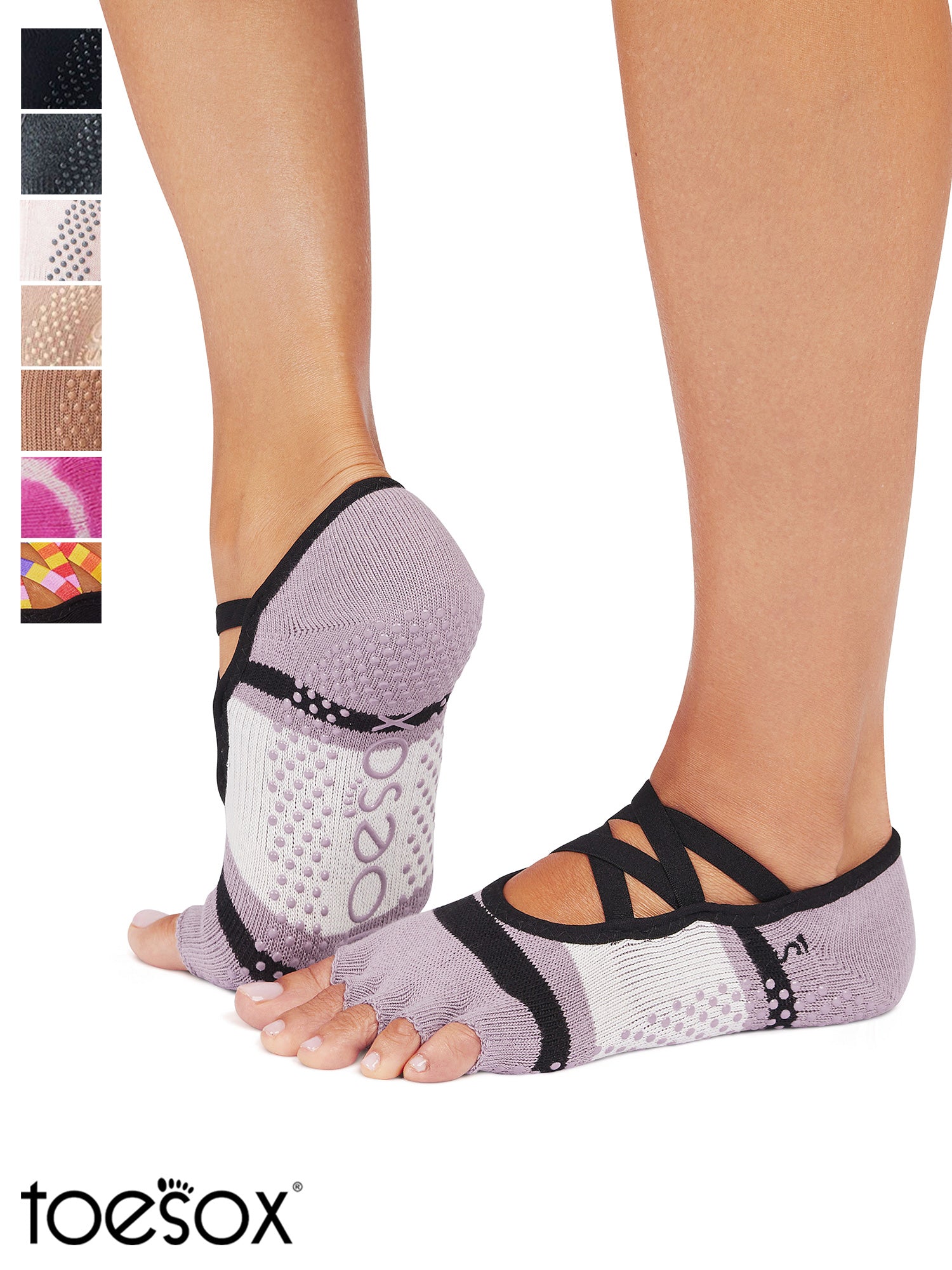 [ToeSox] Elle (半趾/無趾) 防滑襪/瑜珈皮拉提斯防滑襪 24FW