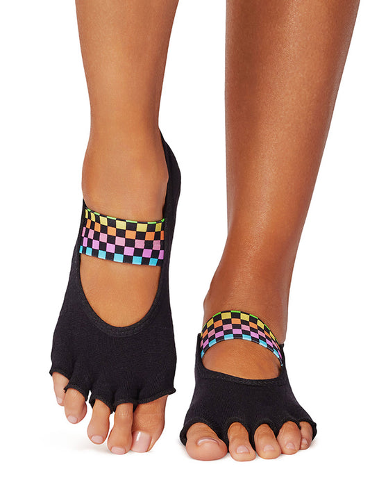 [SALE][ToeSox] Mia ミア（Half-Toe／つま先なし） グリップ ソックス ／ ヨガ ピラティス 滑り止め付 靴下 [EX]