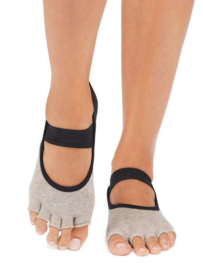 [ToeSox] Mia (Half-Toe) Grip Socks / Yoga Pilates Anti-Slip Socks 24FW