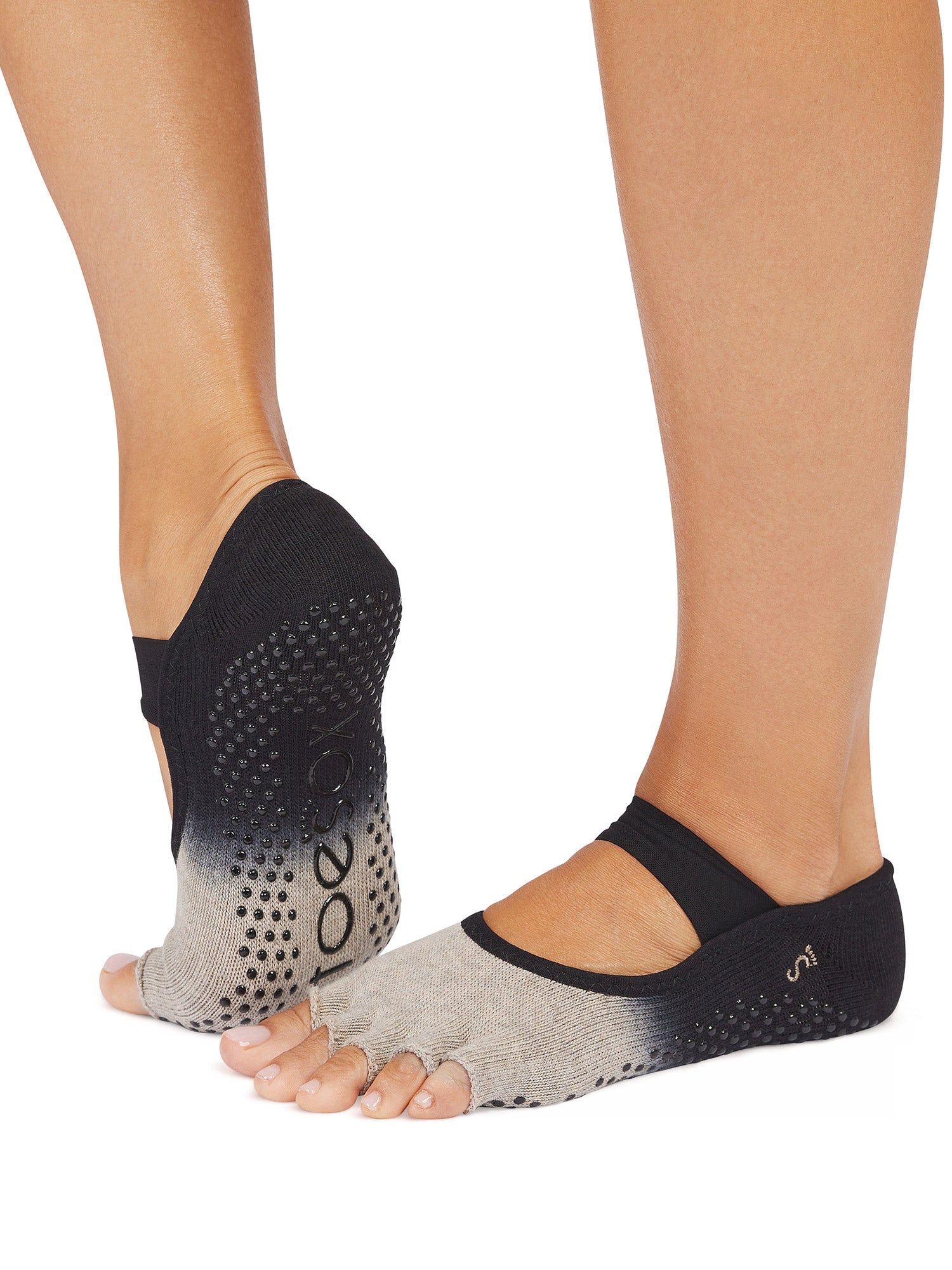 [ToeSox] Mia (Half-Toe) Grip Socks / Yoga Pilates Anti-Slip Socks 24FW
