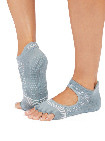 [ToeSox] Bellarina Tec (Half-Toe) Tech Grip Socks / Yoga Pilates Anti-Slip Socks 24FW