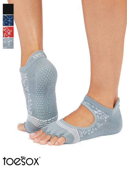 [ToeSox] Bellarina Tec (Half-Toe) Tech Grip Socks / Yoga Pilates Anti-Slip Socks 24FW