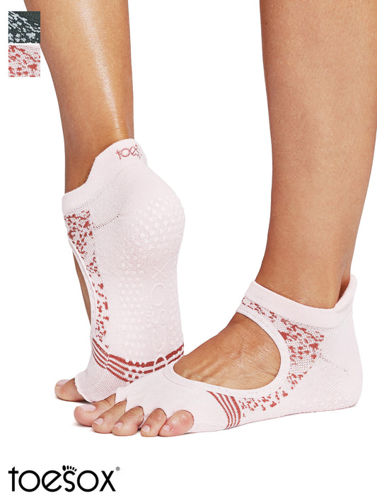 [SALE][ToeSox] Bellarina Tec ベラリナ テック（Half-Toe／つま先なし） テック グリップ ソックス／ ヨガ ピラティス 滑り止め付 靴下[EX]