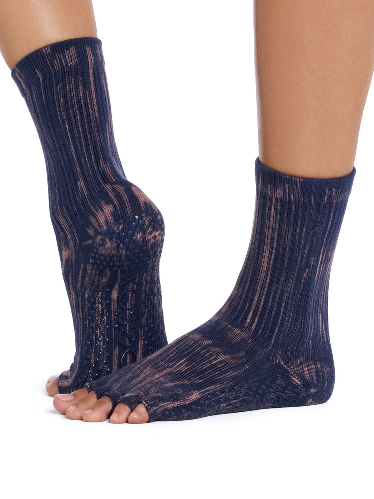 [ToeSox] Crew Crew（半趾/無趾）抓地襪/瑜珈普拉提防滑襪 圓領 24FW