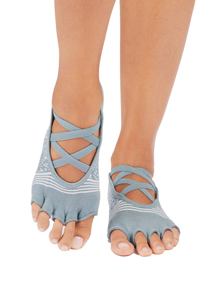 [ToeSox] Elle Tec (Half-Toe) Tech Grip Socks / Yoga Pilates Anti-Slip Socks 24FW