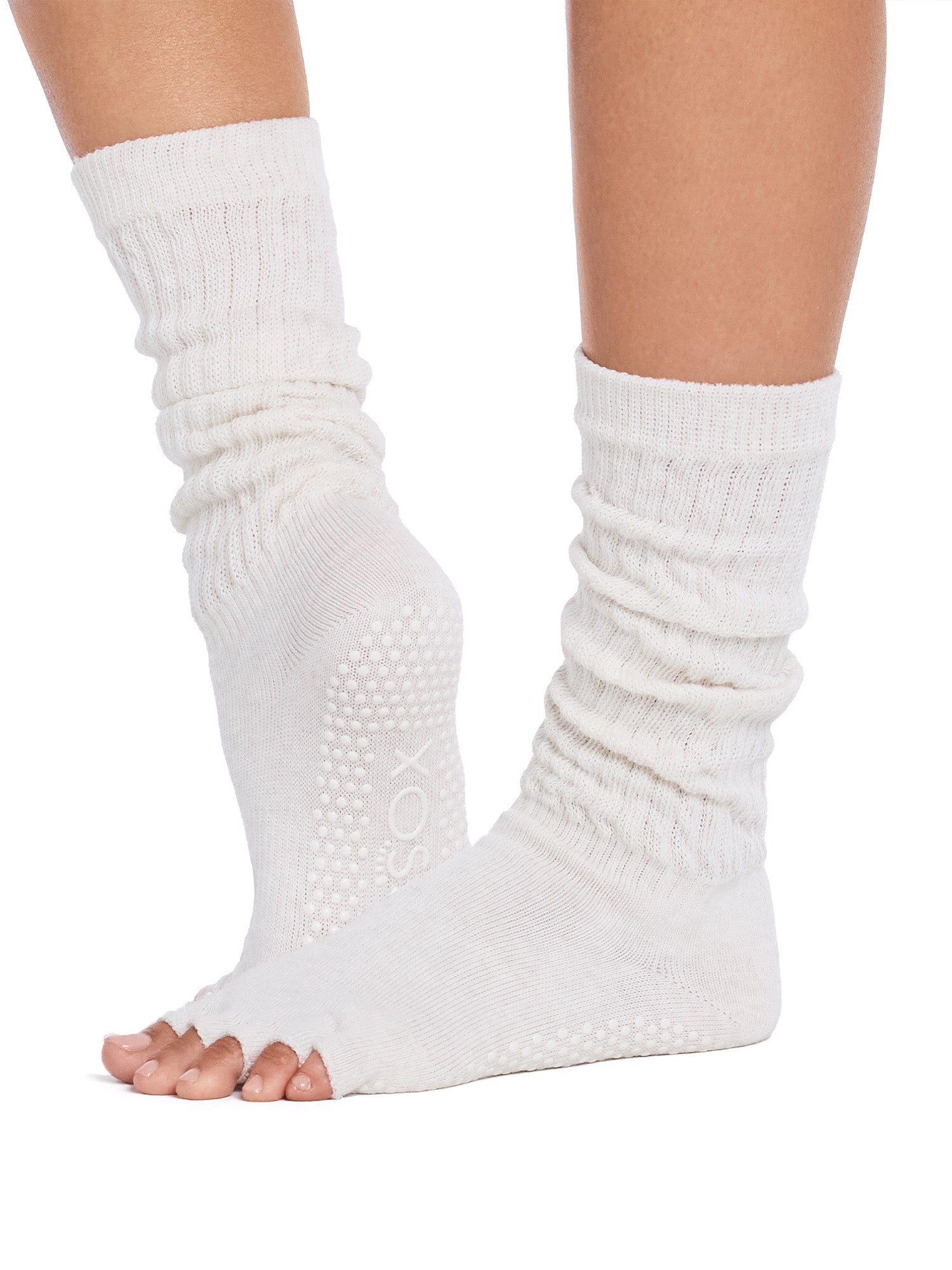 [ToeSox] Slouch Slouch（半趾/無趾）抓地襪/瑜珈普拉提防滑襪圓領 24FW